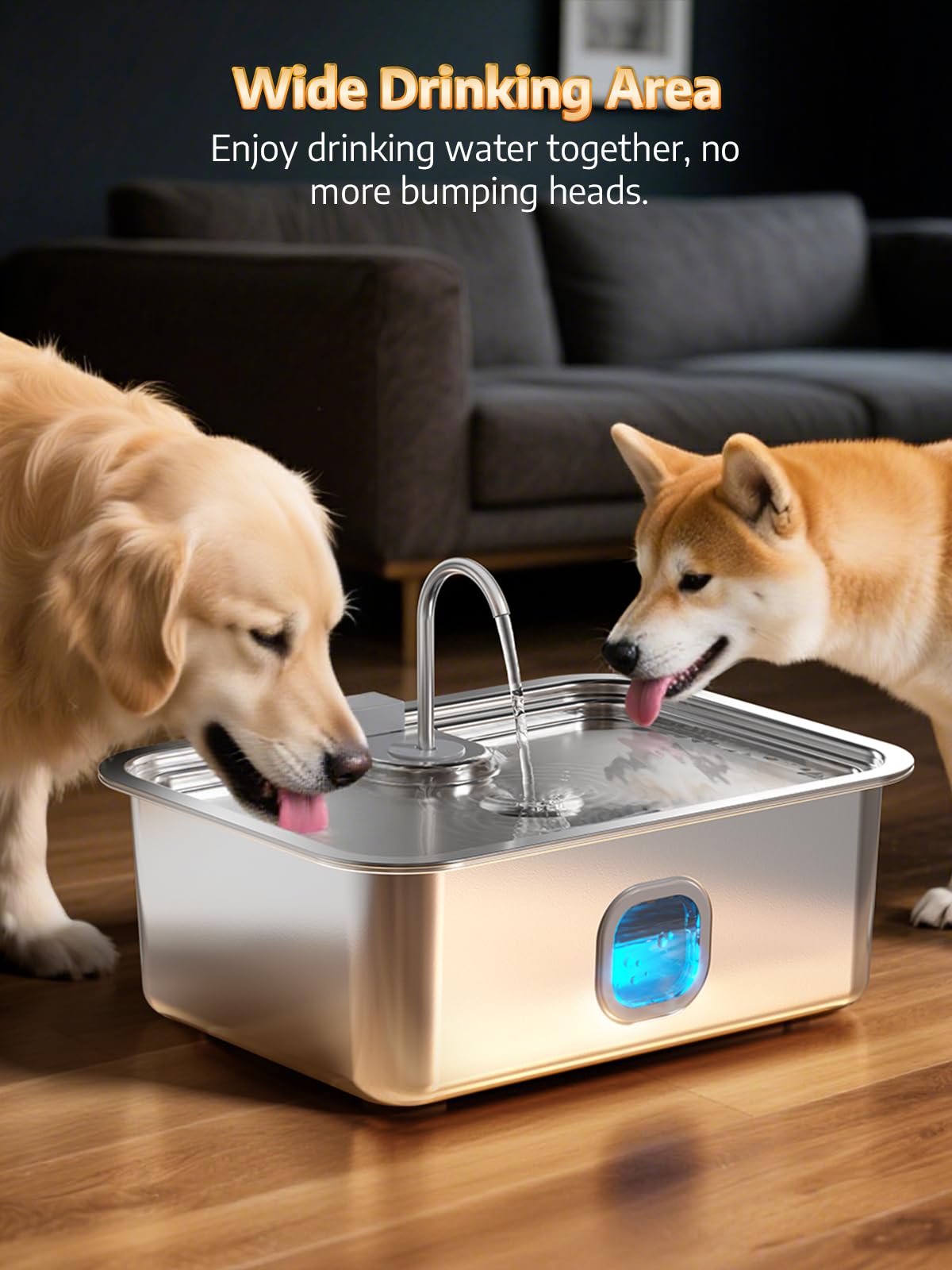 MAILOFY stainless steel body for durability and safety