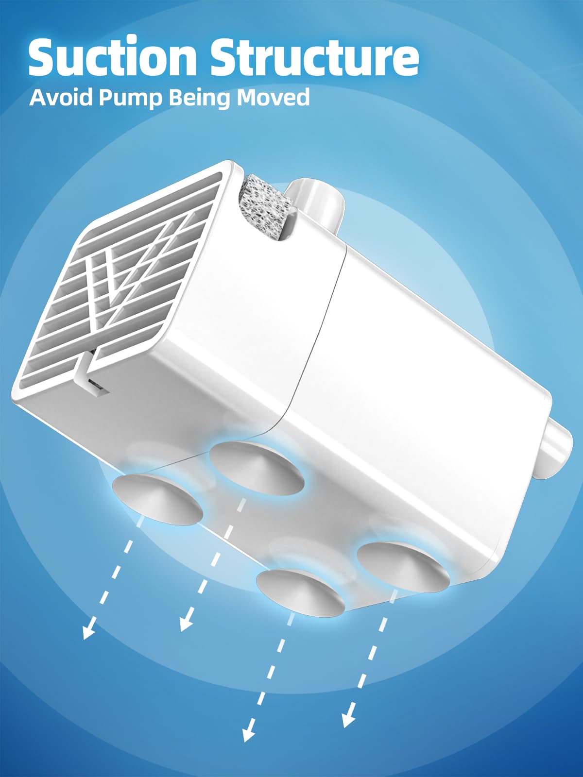 MAILOFY ultra-quiet pump ensures peaceful operation during pet drinking.