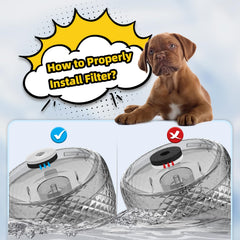 MAILOFY wireless cat water fountain compact design fits small spaces while keeping hydration accessible