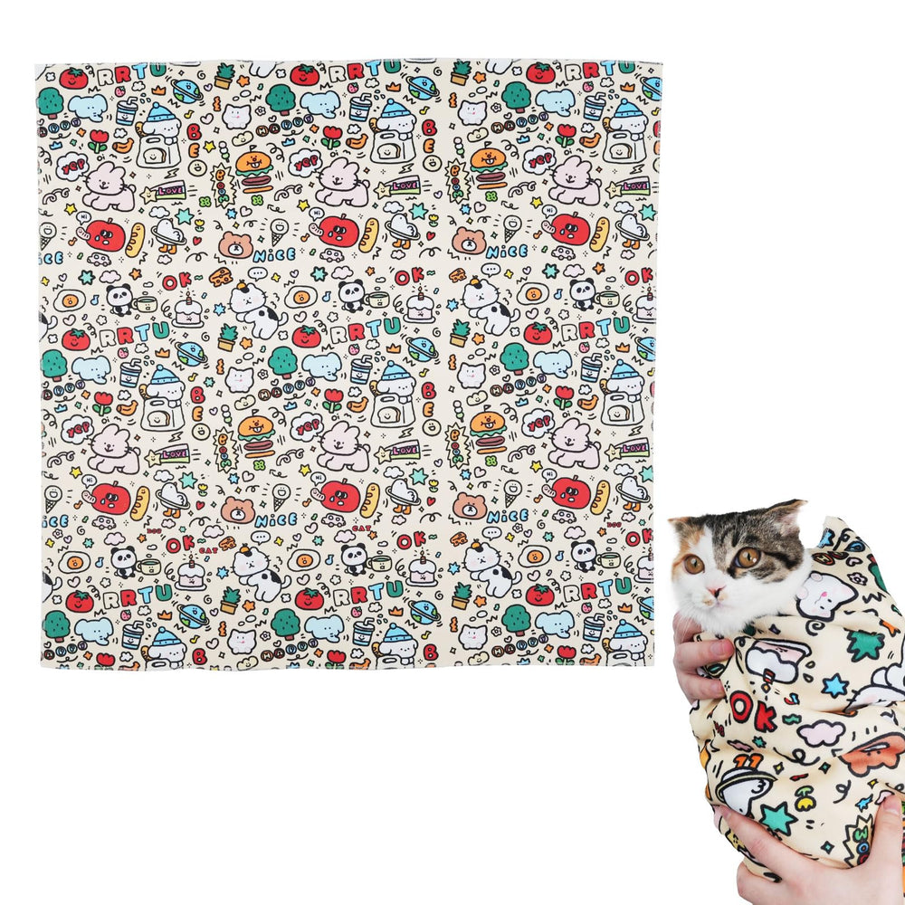 maiwoste elephant cat wrap reduces stress during care moments