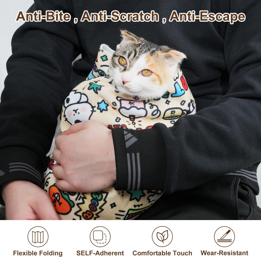 maiwoste elephant cat wrap machine washable for long-term use