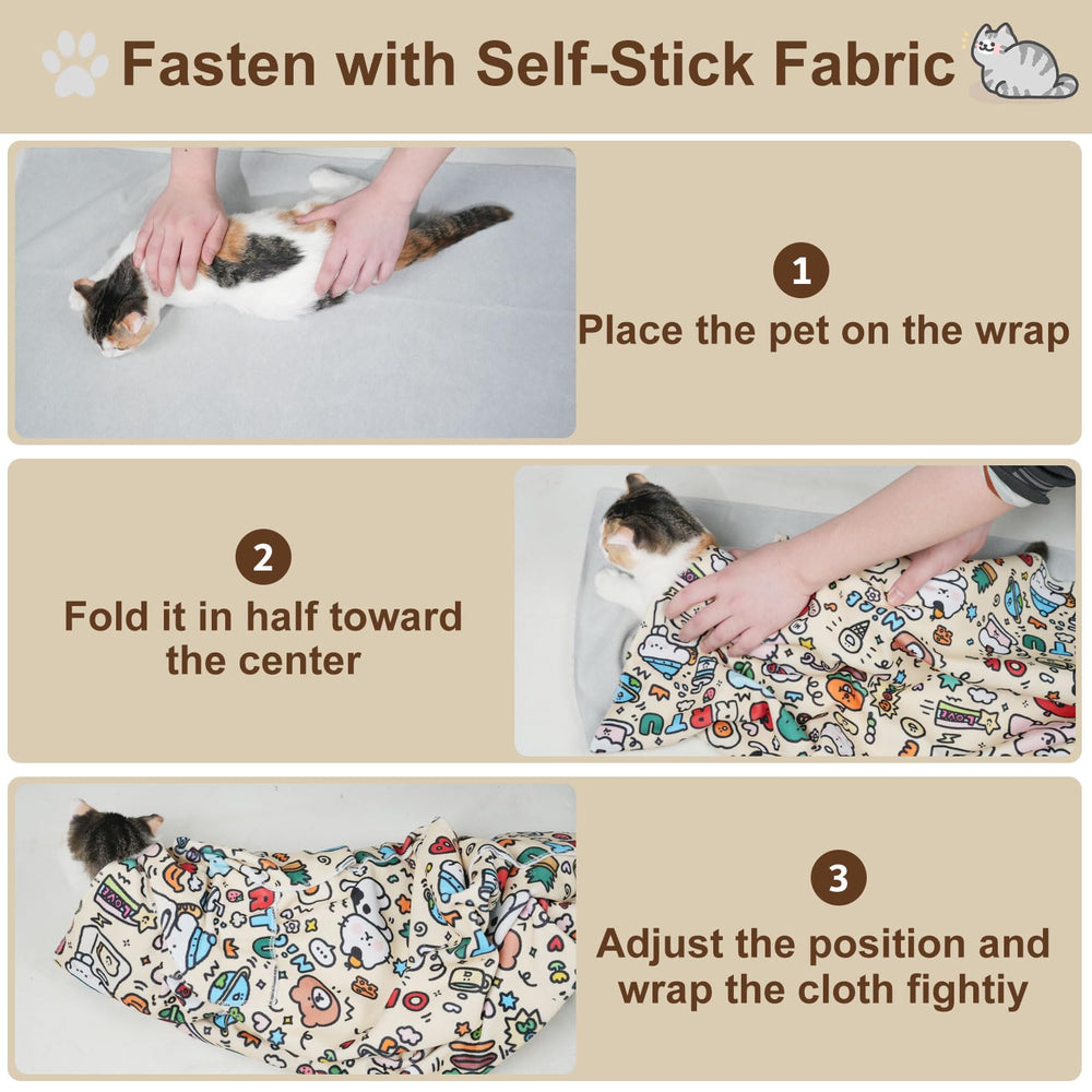 maiwoste elephant cat wrap size fits cats up to 22 pounds