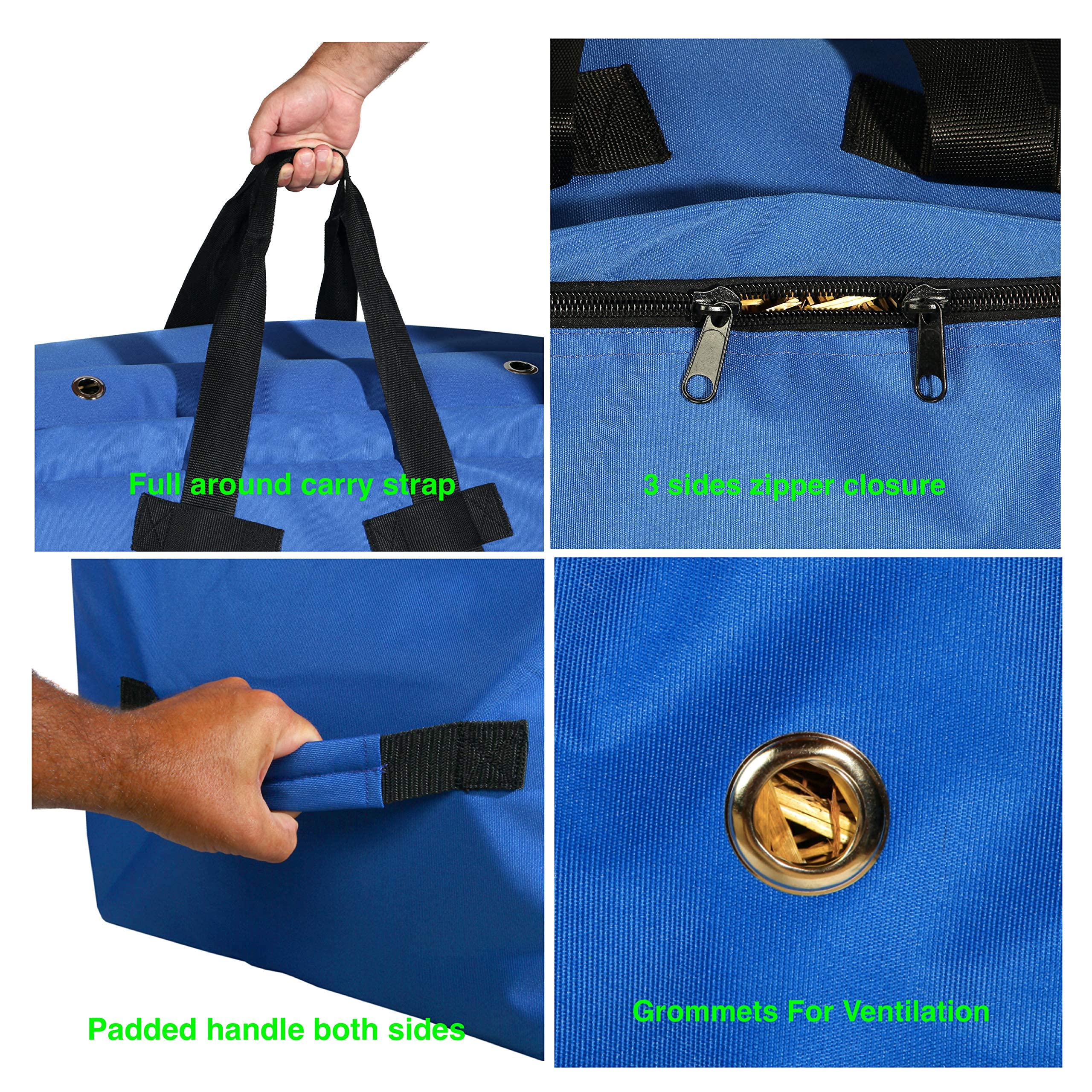 Majestic Ally bag with three-sided zipper for easy access