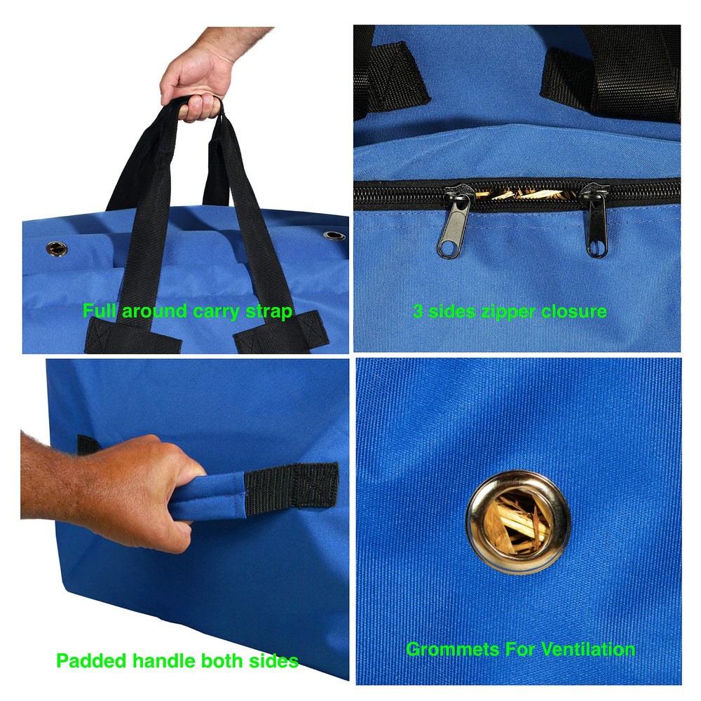 Majestic Ally bag with three-sided zipper for easy access