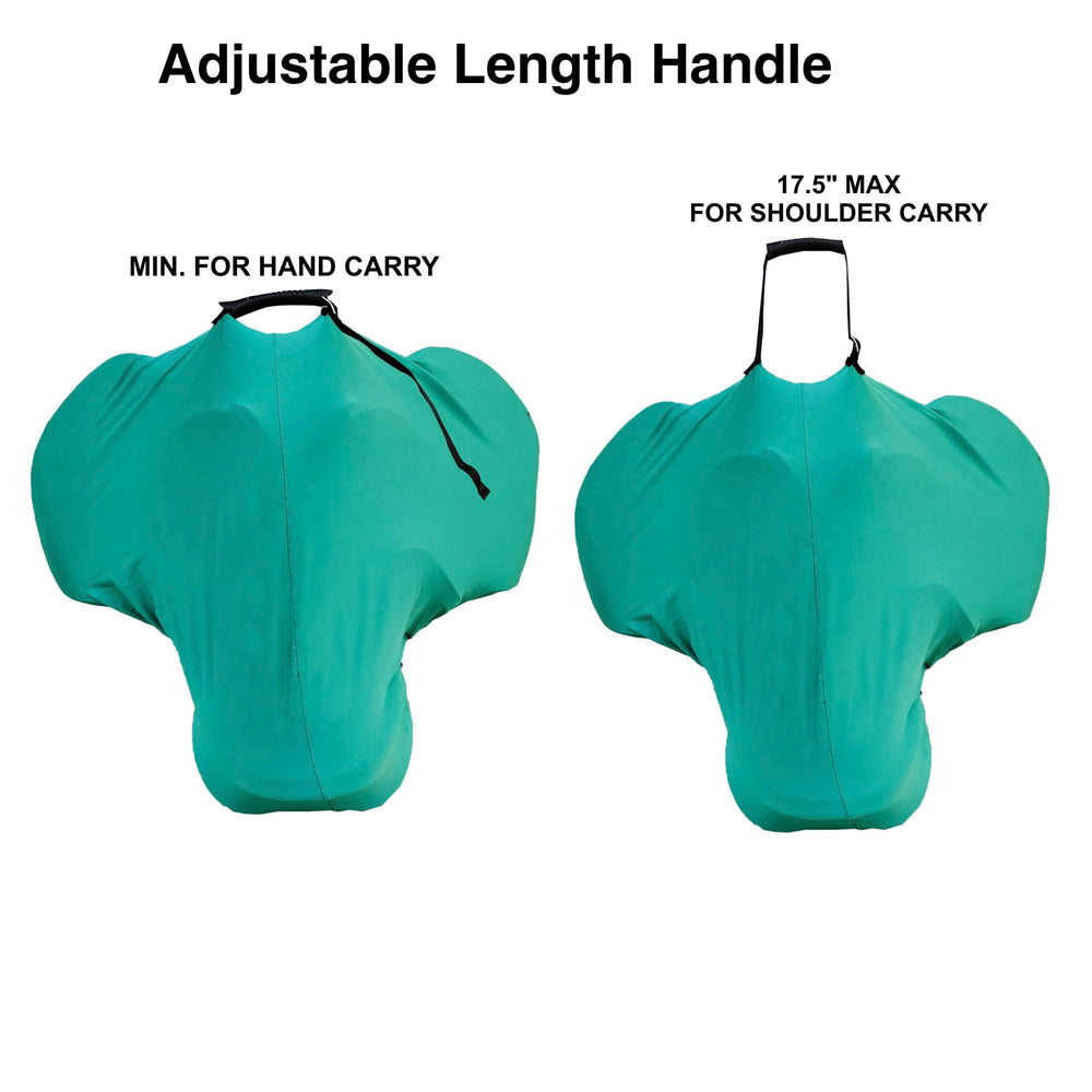 Majestic Ally saddle cover adjustable-handle transport enables comfortable carrying