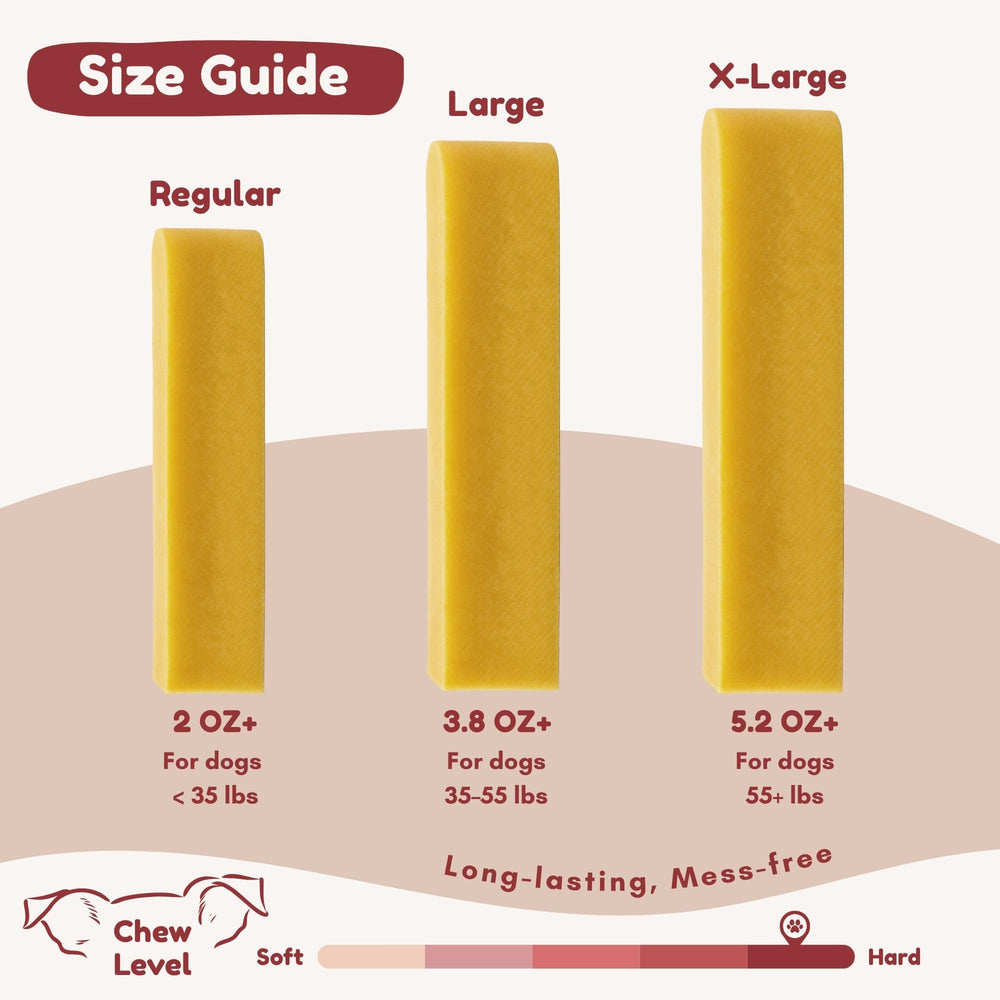 Majestic Pet Himalayan yak cheese chews three-ingredient base