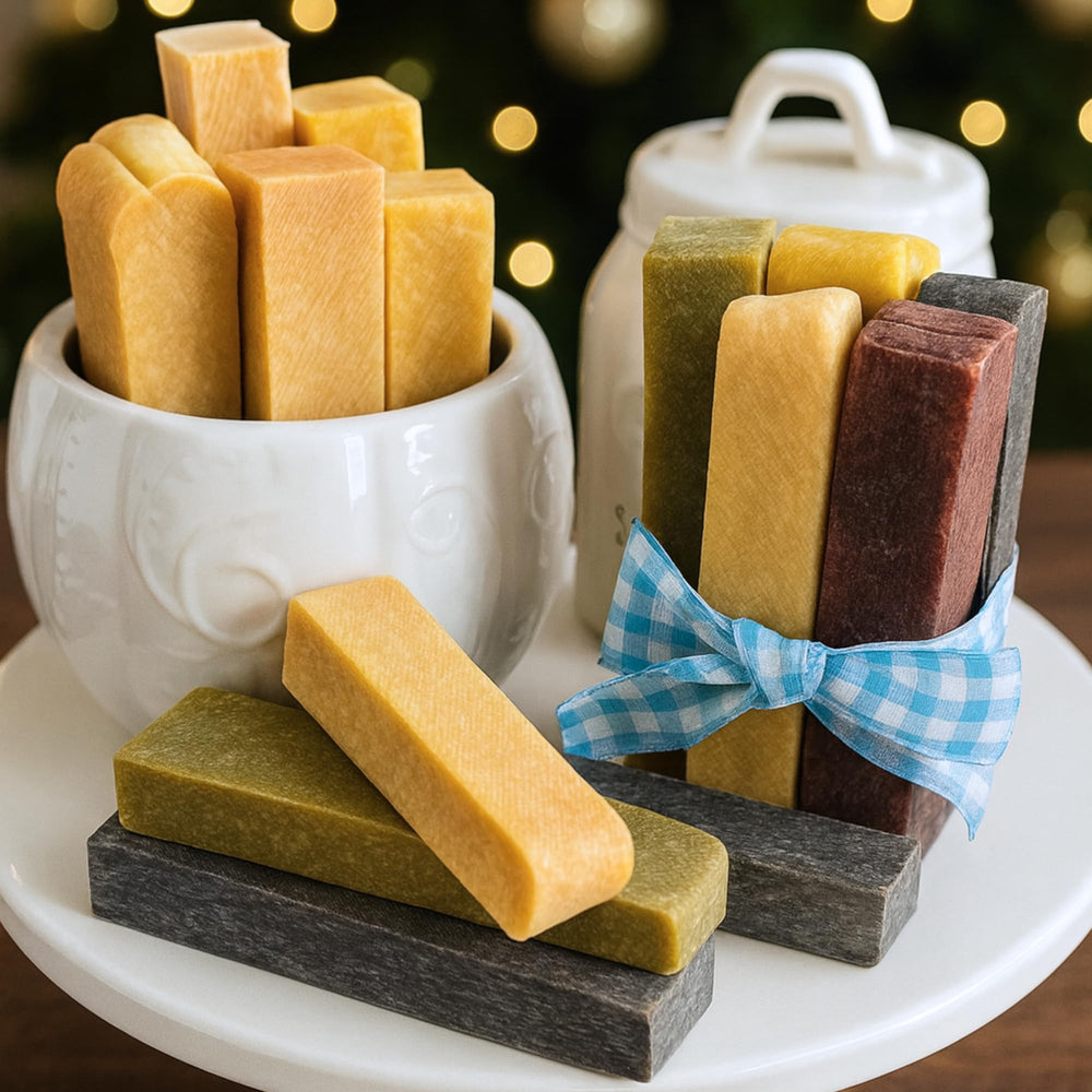 Majestic Pet Yak Chews: arándano como superalimento en la mezcla.