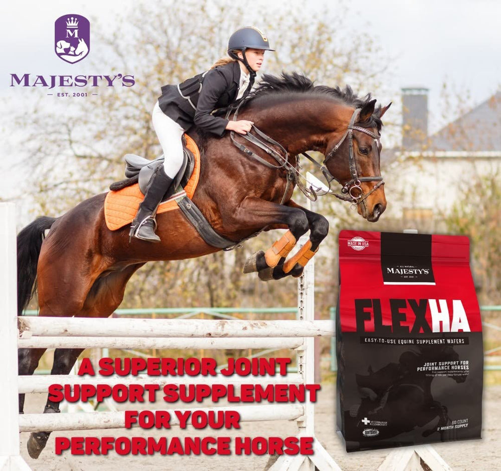 Majesty's Flex HA Wafers foil closeup reveals wafer texture and palatability.