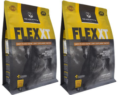Majesty's Flex XT Wafers two-bag pack shown for four-month joint support convenience.