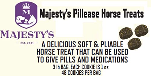 Majesty's PillEase wrap 48 wafers bag shot underscores quantity for medication days.
