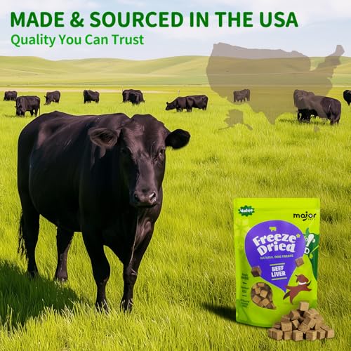 MAJOR PETS 10oz value-pack image communicates generous quantity and long-lasting rewards.