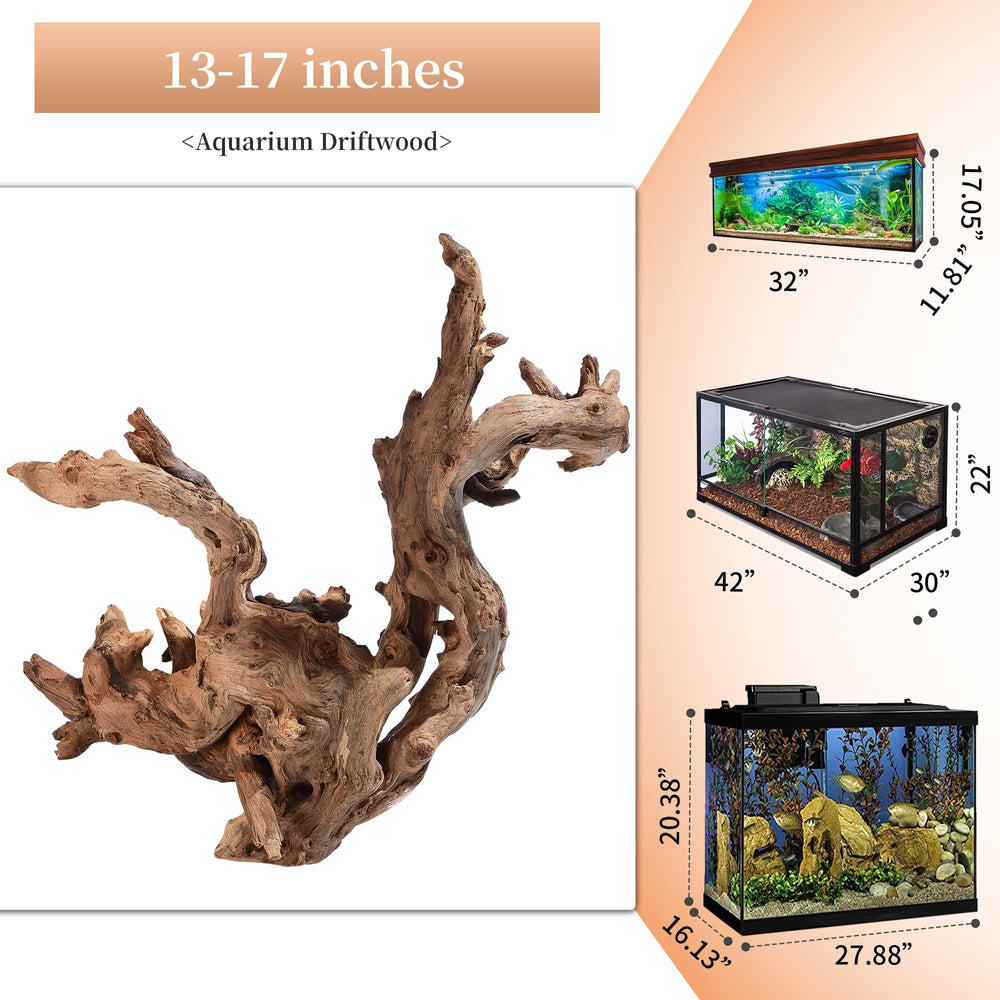 majoywoo driftwood aquarium decor sturdy and durable for long-lasting setups