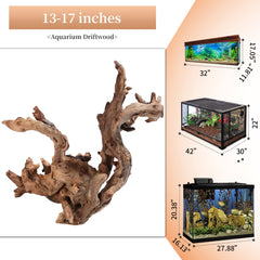majoywoo driftwood aquarium decor sturdy and durable for long-lasting setups
