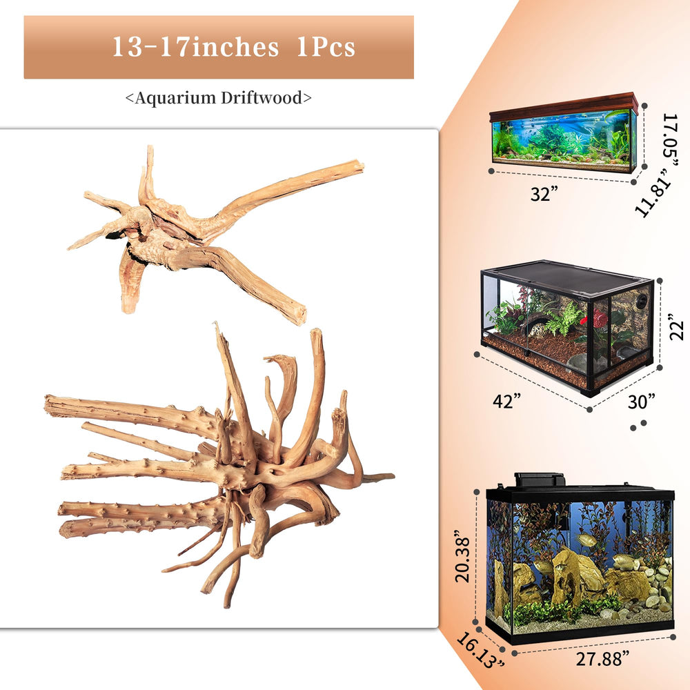 majoywoo natural spider wood aquarium decor highlighting unique shapes for captivating tank scenery
