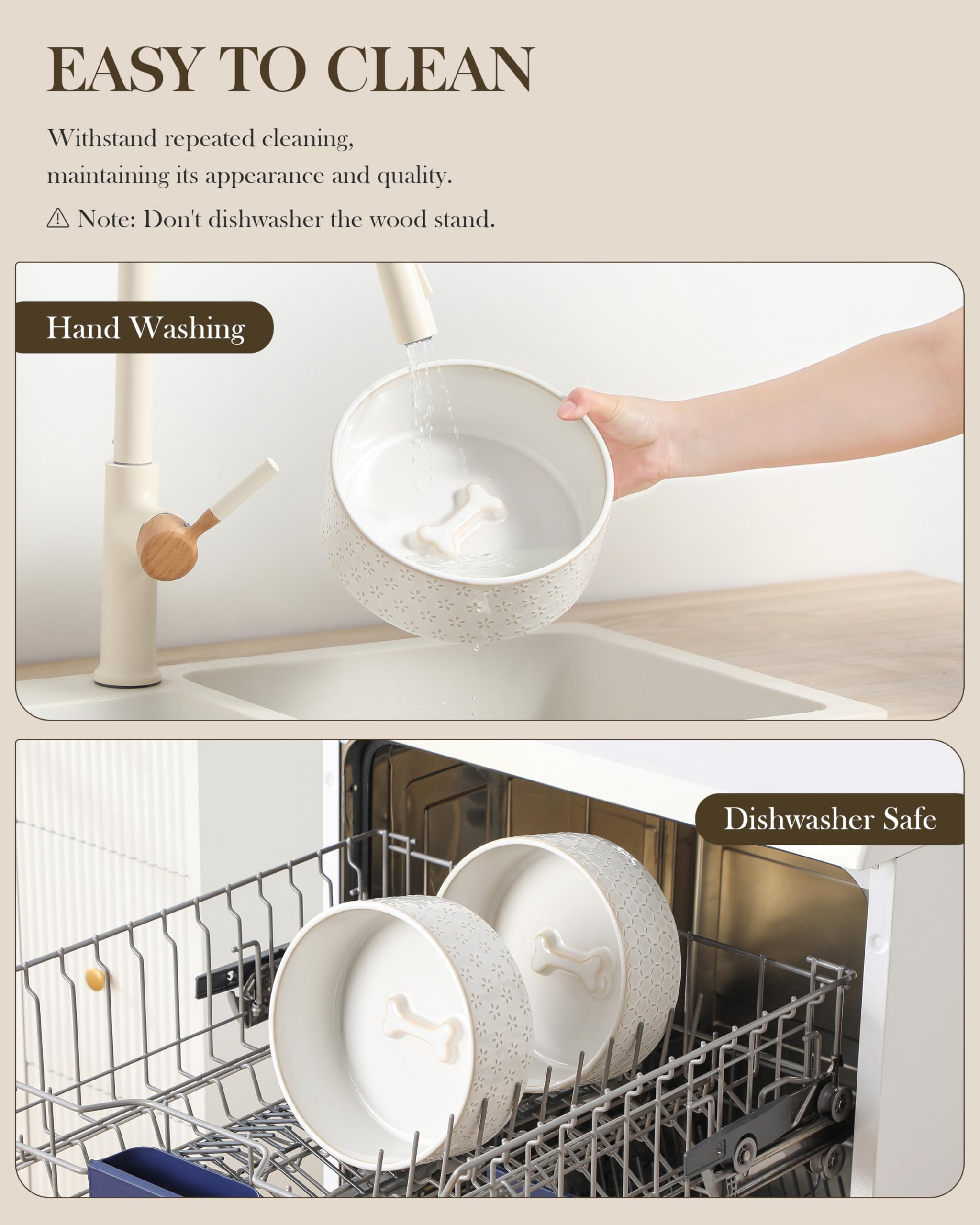 MALACASA bone-decorative detail adds playful charm to mealtime