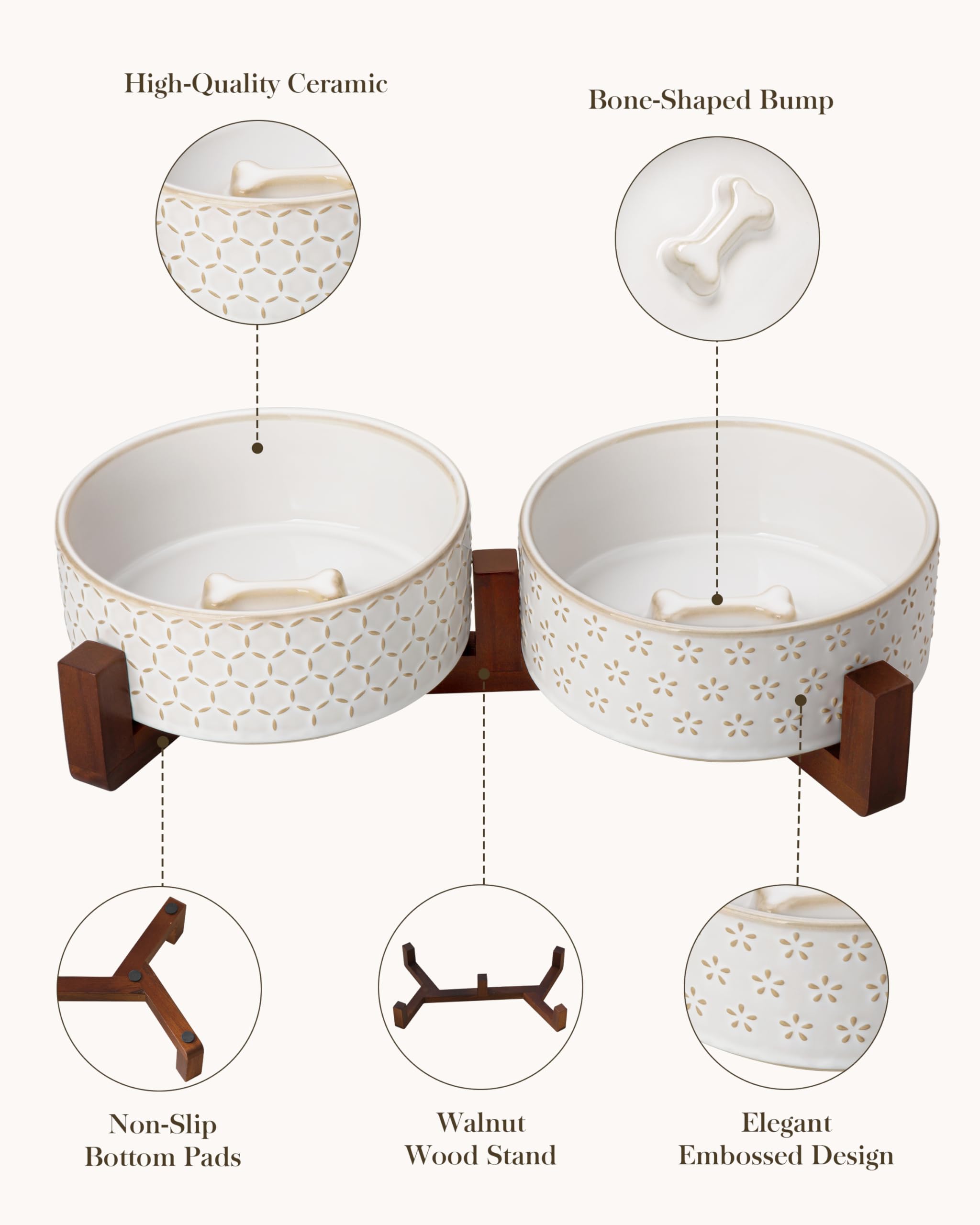 MALACASA five-leaf grass and honeycomb design adds stylish detail to meals