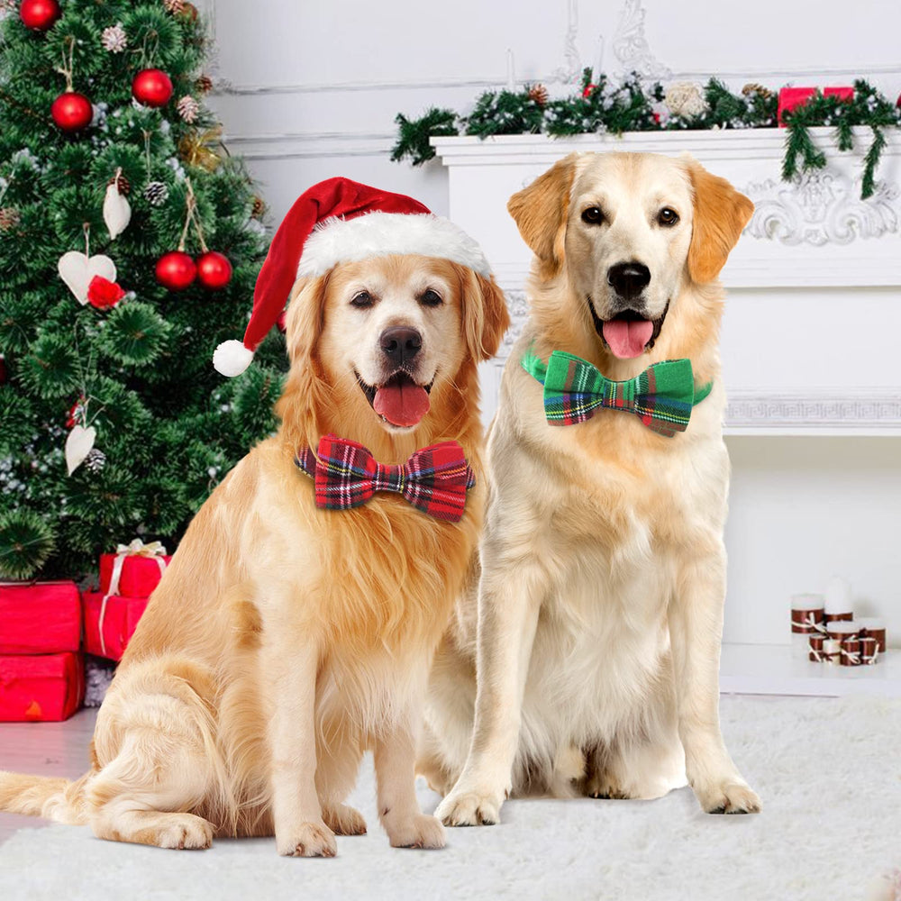 Malier dog-collar-premium-material-fabric conveys soft cotton feel with a festive look
