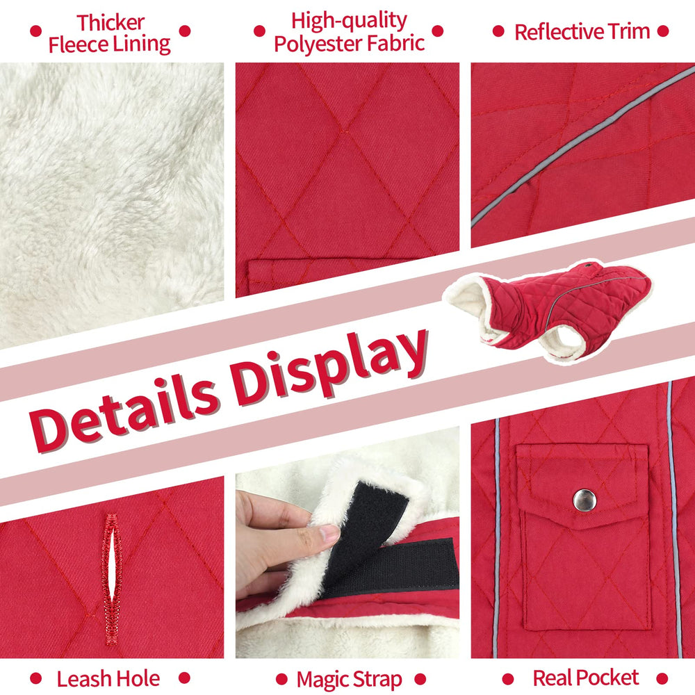 Malier windproof coat with reflective strips enhances visibility in low light