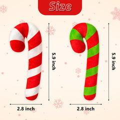 MallMall6 Candy Cane Catnip Toy playing image shows cats chasing and batting for natural predatory play