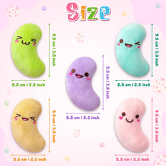 MALLMALL6 soft cotton catnip toy uses safe materials for worry-free indoor play.