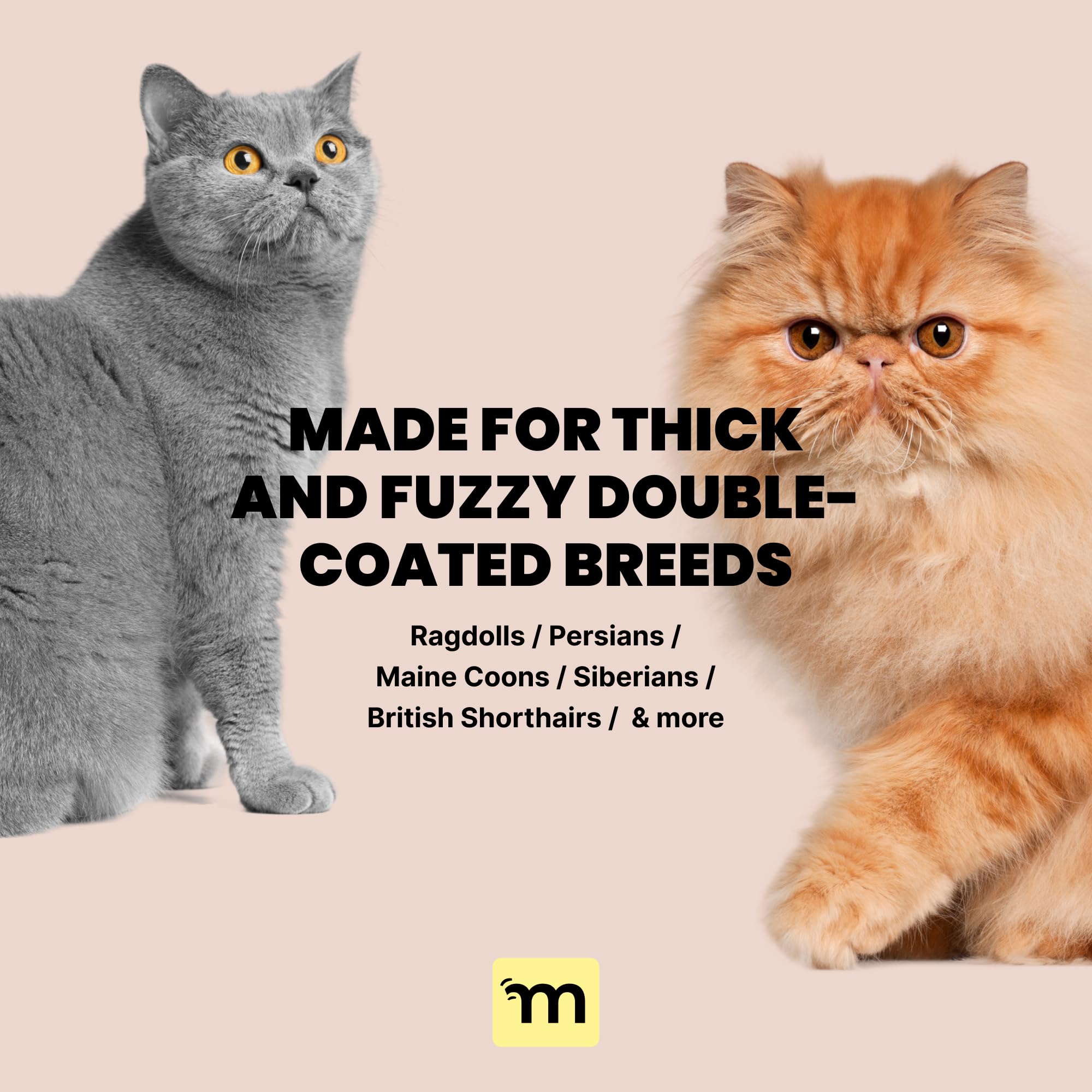 MalsiPree dense-coat demonstration—efficient deshedding for double coats