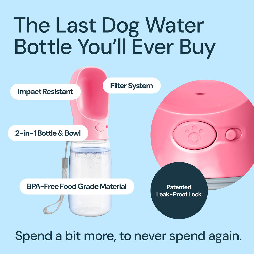 MalsiPree one-hand operation bottle for easy use on hikes