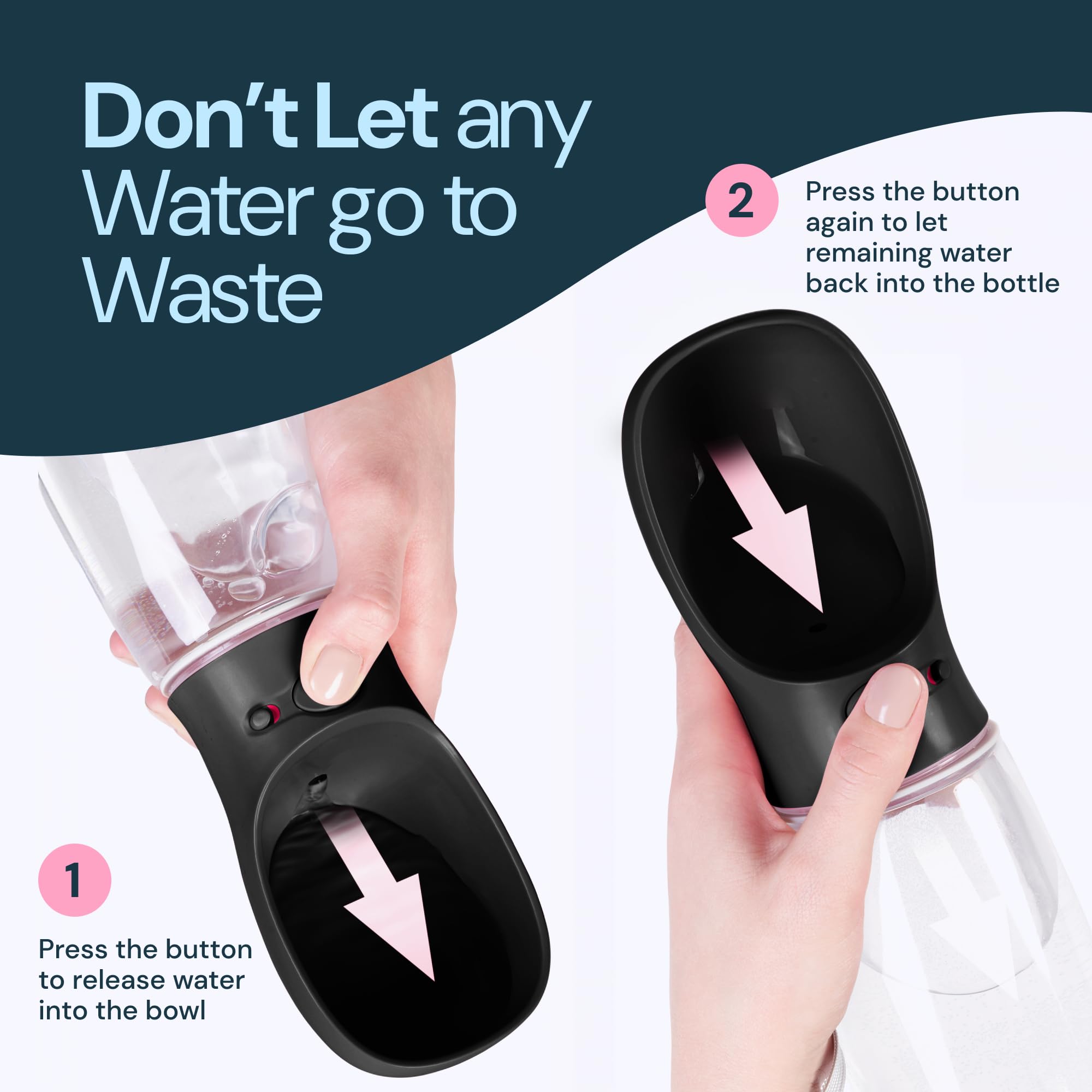 MalsiPree one-hand use allows quick hydration with a simple press.