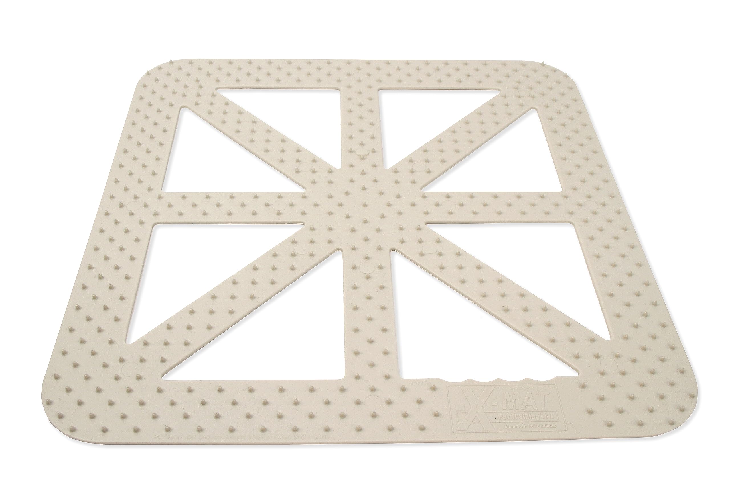 Mammoth X-Mat training mat on sofa deters pets from furniture.