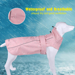 MAMORE leash-hole design back opening for secure control on walks.