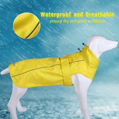 MAMORE back view with bright reflective strip for safer evening walks