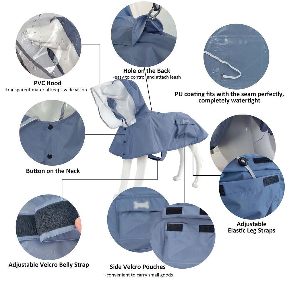 MAMORE adjustable belly strap ensures a secure, comfortable fit for varying dog sizes