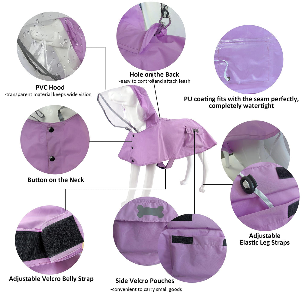 MAMORE raincoat hood detail keeps the head dry and adds weather protection.