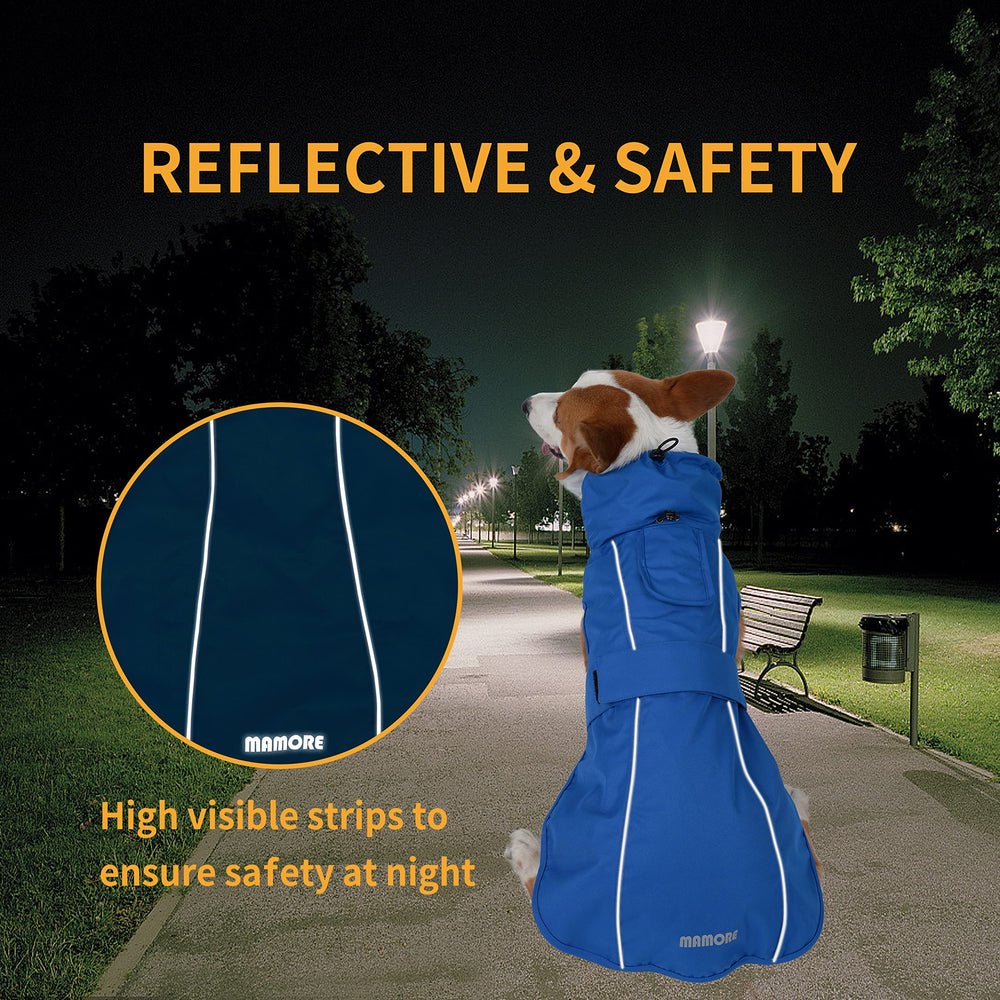 MAMORE raincoat features tight seams and durable stitching for long-lasting wear