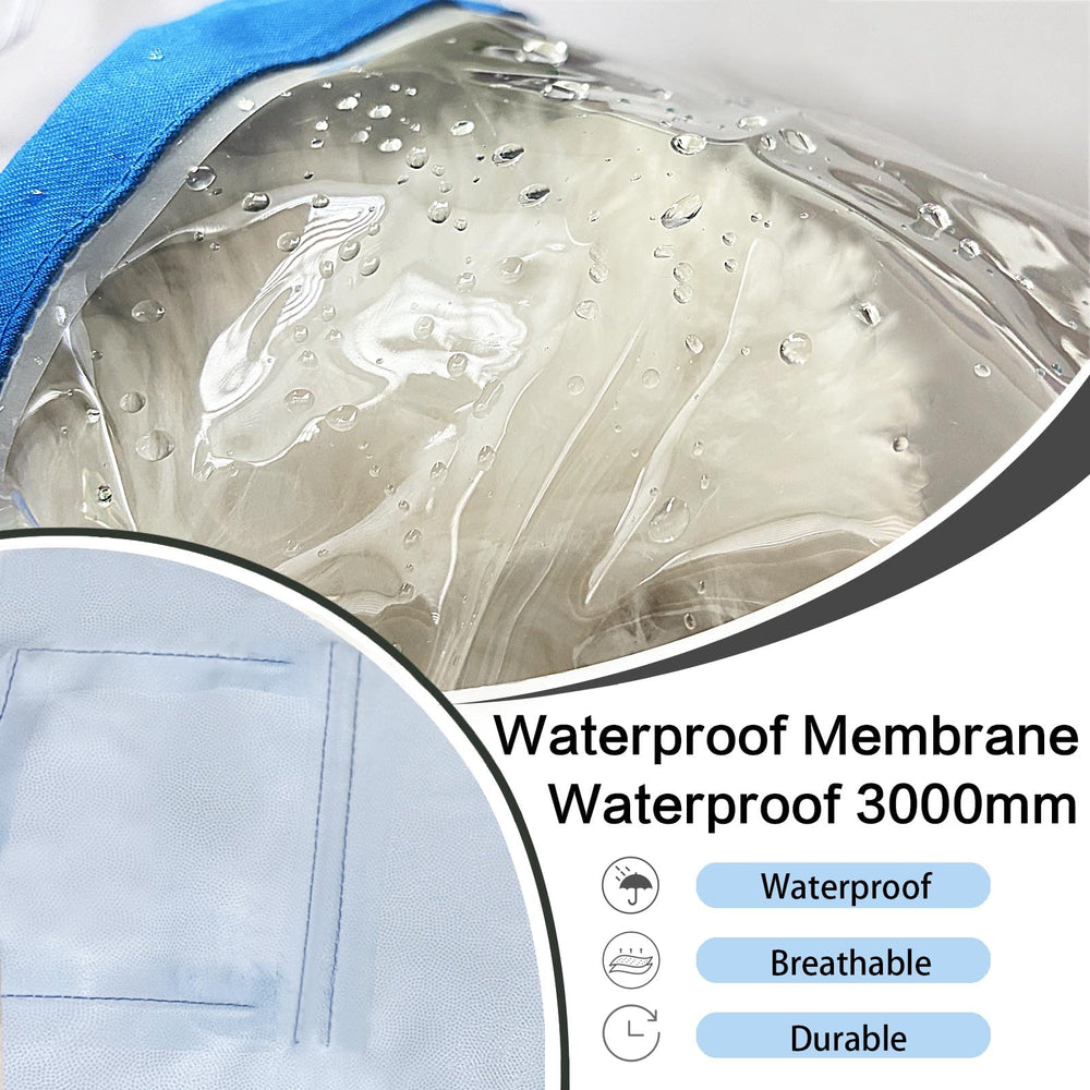 MAMORE dog raincoat hood image demonstrates clear vision