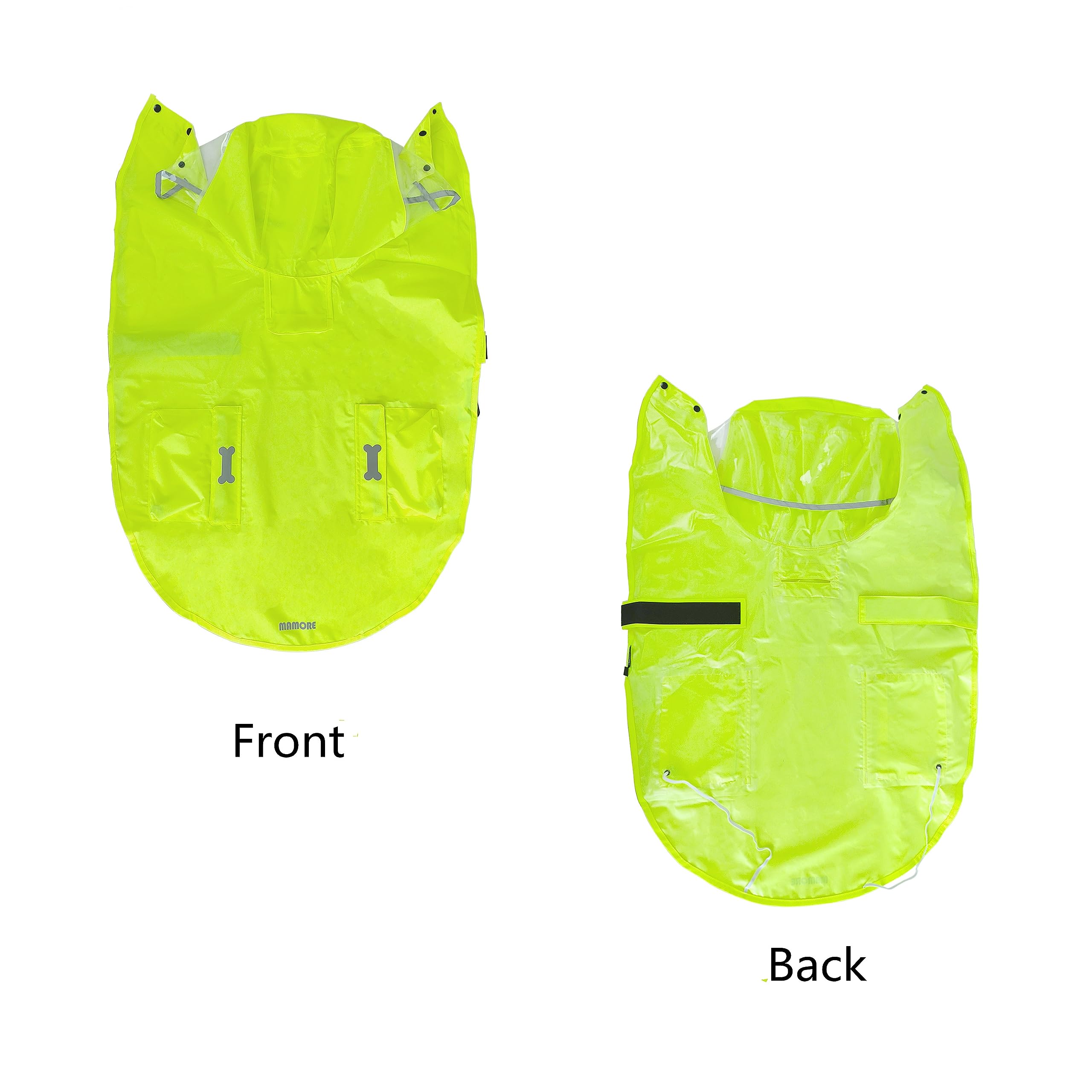 Mamore bright fluorescent green color enhances visibility in wet conditions