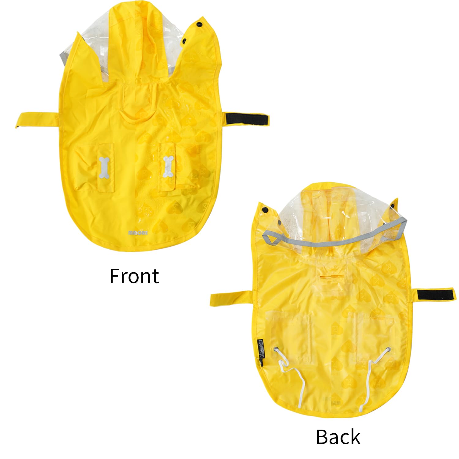 MAMORE color-change yellow version reveals water-activated color change visually