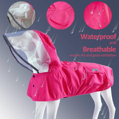MAMORE reflective strips on raincoat enhance nighttime visibility for safety