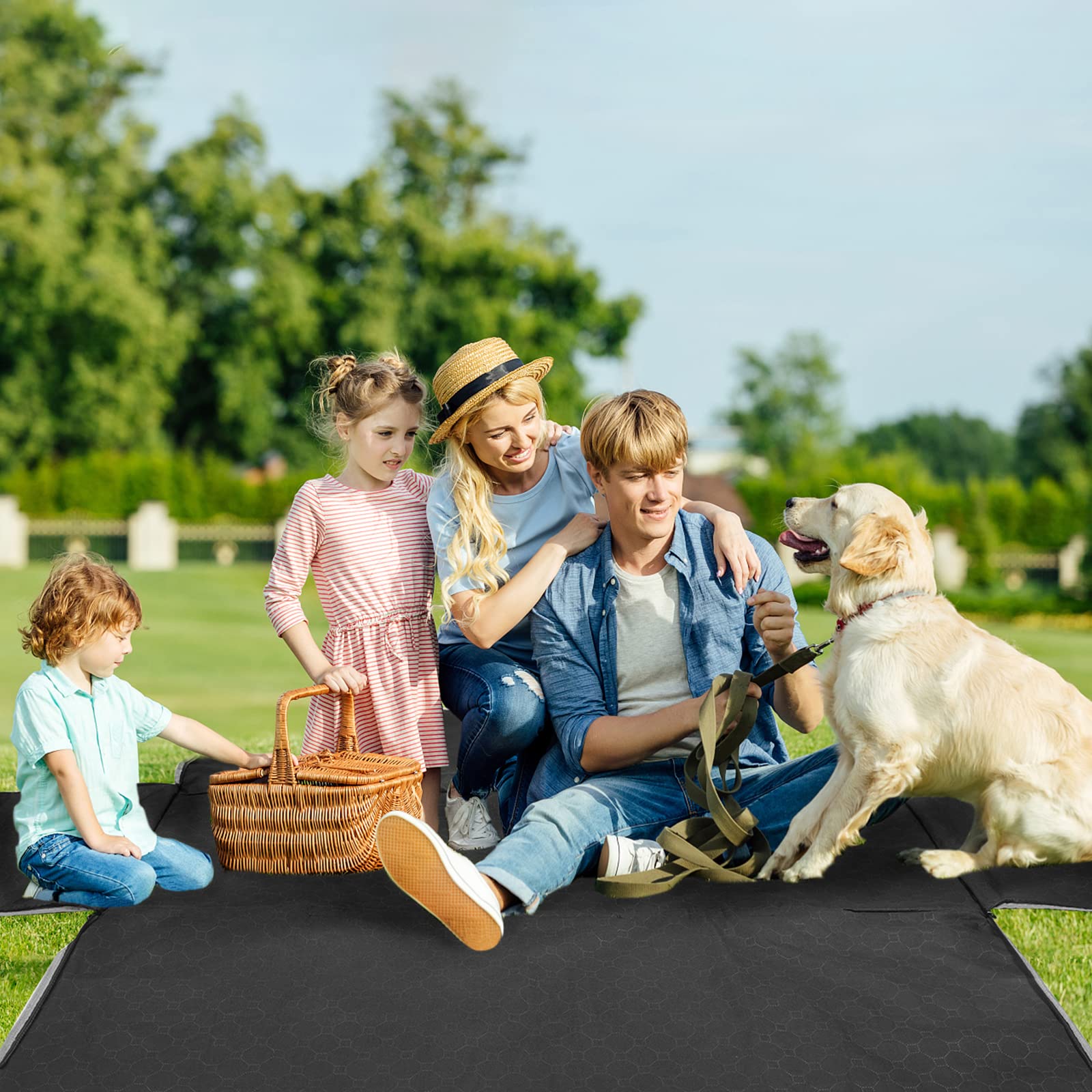 Mancro 4-in-1 multifunction design supports hammock, bench, trunk liner, and more.