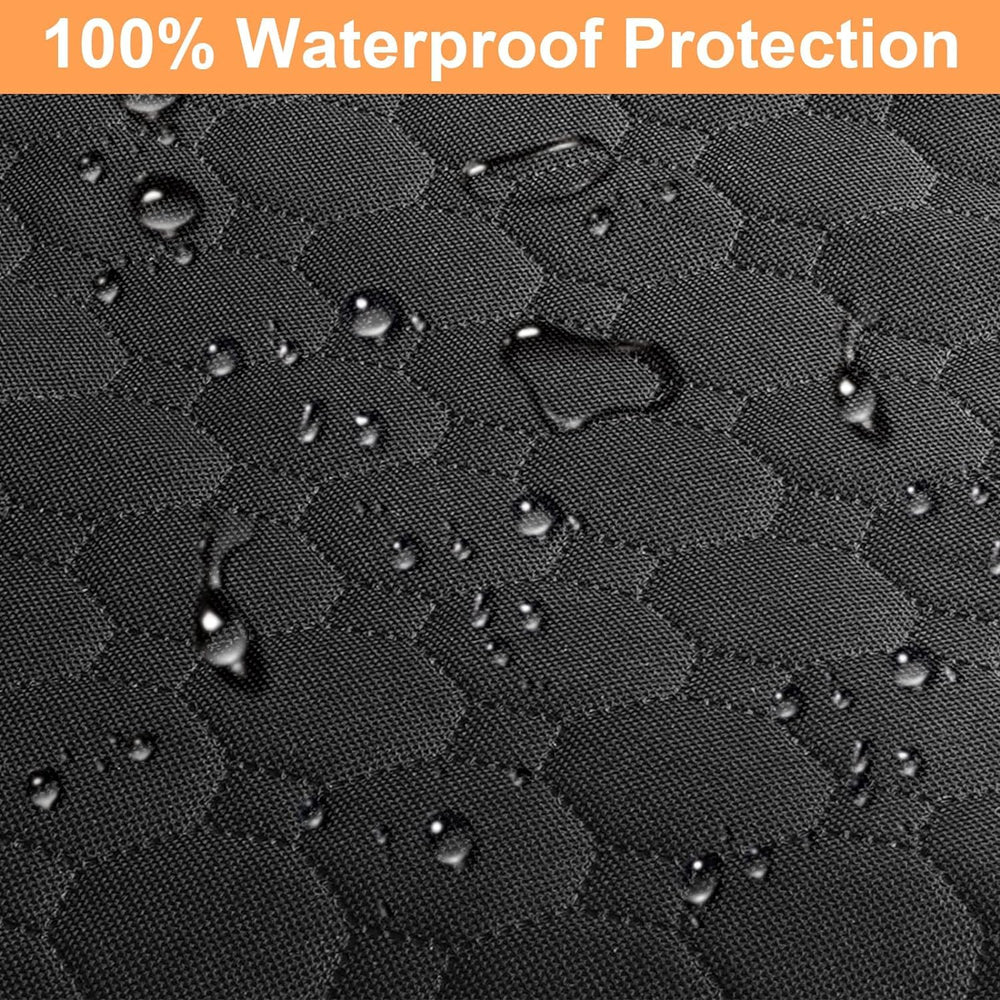 Mancro SUV Cargo Liner foldable-camping-mat doubles as outdoor picnic surface.