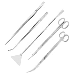Mandala Crafts long aquarium scissors shown for precise pruning in tanks