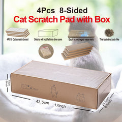 Mankaide reversible scratch pad offers two textures for varied scratching.
