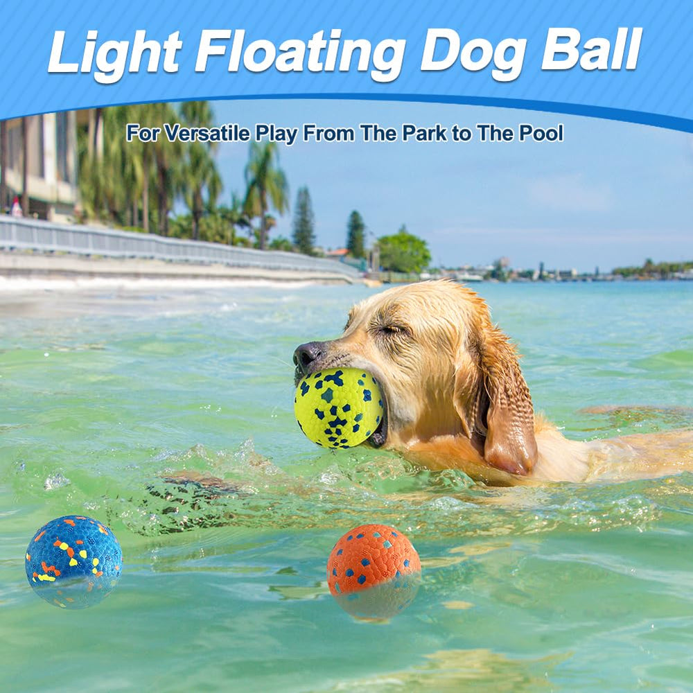 Mankoda dog balls are ideal for aggressive chewers and midday exercise