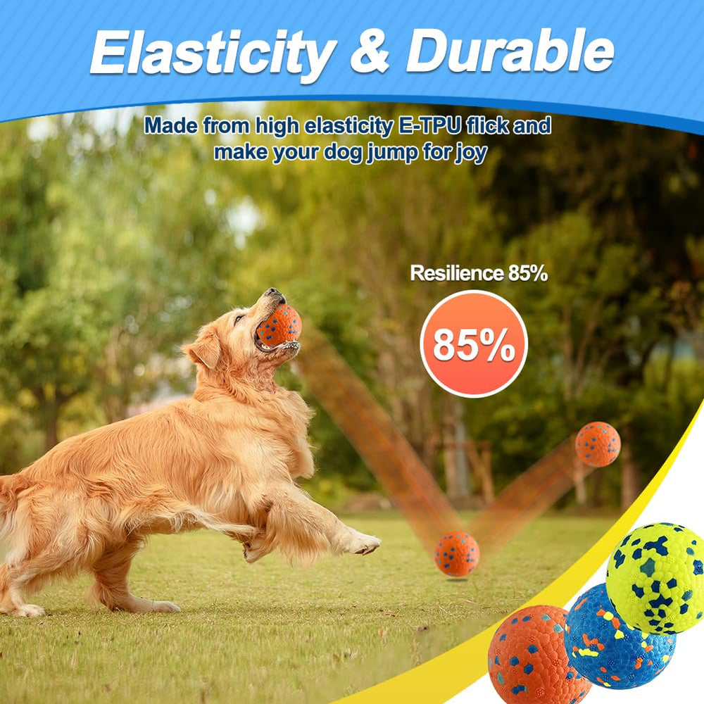 Mankoda dog balls use ETPU material for safe, durable chewing