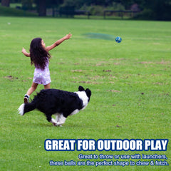 Mankoda dog balls float on water, perfect for pool or beach fetch