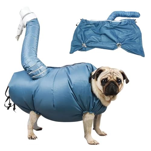 MANON ROSA dog drying bag with 360-degree air flow for quick, even drying.