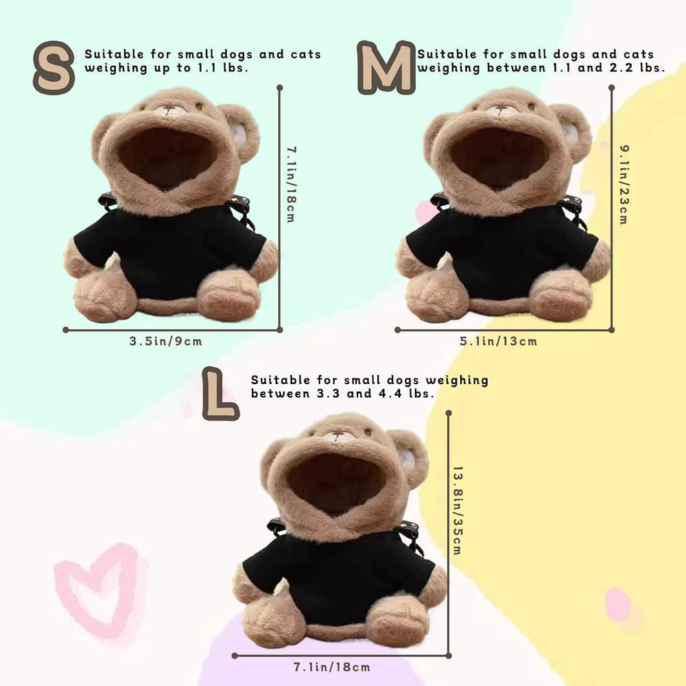 MANON ROSA plush-comfort carrier interior hugs tiny pets on trips.