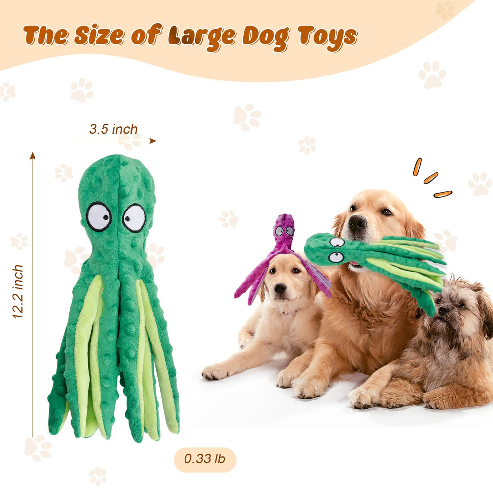 MANOPAWS no-stuffing dog toy design reduces mess during play
