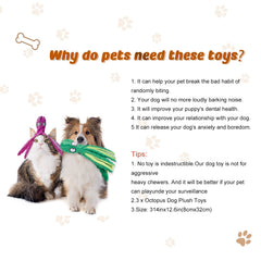 MANOPAWS plush polyester fabric provides durable chewing fun
