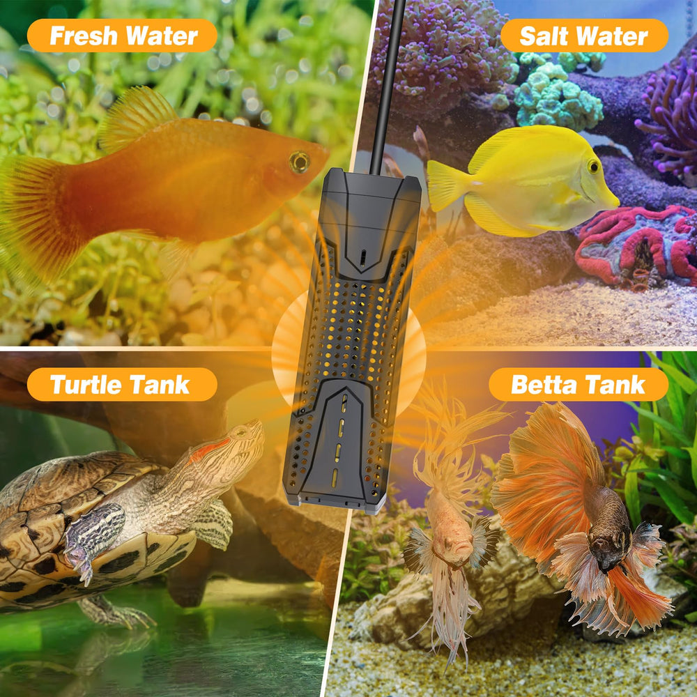 MantaMaze suitable for freshwater and saltwater setups across 20-300 gallons.