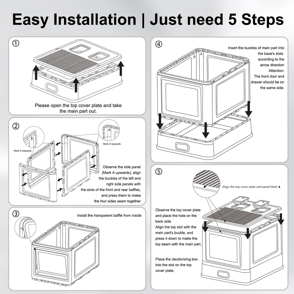 Marchul 35-degree guard protects wooden floors from splashes.